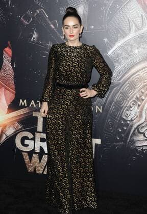 February 15, 2017 - Hollywood, California, U.S. - Ana de la Reguera.. attends The Los Angeles Premiere of The Great Wall held at the TCL Chinese Theatre in Hollywood, California on February 15, 2017. 2017 Hollywood U.S. - ZUMAl86_ 20170215_zaf_l86_020 Copyright: xDavexLongendykex