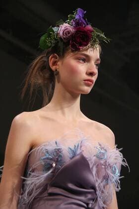 February 15, 2017 - New York, New York, U.S. - Marchesa F W 2017 Fashion Show.Skylight Clarkson Studios, NYC.February 15, 2017.Photos by , Photos Inc.2017 New York U.S. - ZUMAms4_ 20170215_zaf_ms4_022 Copyright: xSoniaxMoskowitzx