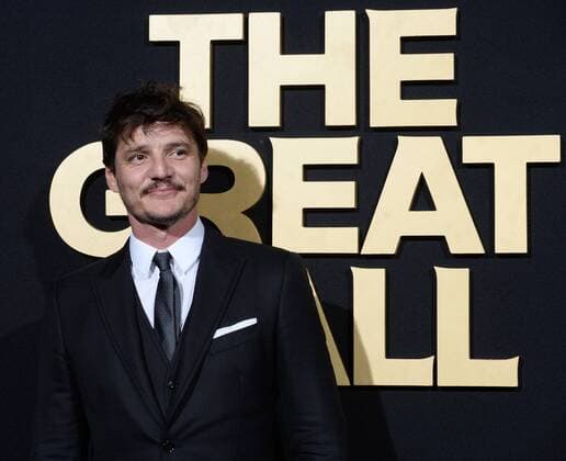 Cast member Pedro Pascal attends the premiere of the motion picture fantasy thriller The Great Wall at TCL Chinese Theatre in the Hollywood section of Los Angeles on February 15, 2017. Storyline: European mercenaries searching for black powder become embroiled in the defense of the Great Wall of China against a horde of monstrous creatures.  LAP2017021511 JIMxRUYMEN