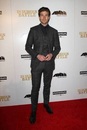 February 15, 2017 - Los Angeles, CA, United States - 15 February 2017 - Los Angeles, California - Austin Stowell. In Dubious Battle Los Angeles Premiere held at the ArcLight Hollywood Theatre in Hollywood. Photo Credit: AdMedia Los Angeles United States - ZUMAa123 20170215_zaa_a123_126 Copyright: xAdmediax