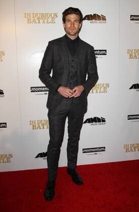 February 15, 2017 - Los Angeles, CA, United States - 15 February 2017 - Los Angeles, California - Austin Stowell. In Dubious Battle Los Angeles Premiere held at the ArcLight Hollywood Theatre in Hollywood. Photo Credit: AdMedia Los Angeles United States - ZUMAa123 20170215_zaa_a123_138 Copyright: xAdmediax