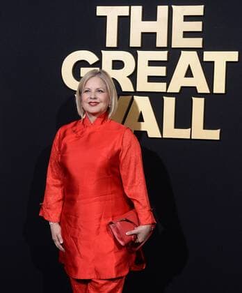 Costume designer Mayes C. Rubeo attends the premiere of the motion picture fantasy thriller The Great Wall at the TCL Chinese Theatre in the Hollywood section of Los Angeles on February 15, 2017. Storyline: European mercenaries searching for black powder become embroiled in the defense of the Great Wall of China against a horde of monstrous creatures.  LAP2017021531 JIMxRUYMEN