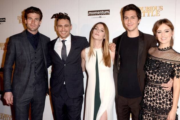 LOS ANGELES - FEB 15: Austin Stowell, James Franco, Ashley Greene, Nat Wolff, Ahna O Reilly at the In Dubious Battle Los Angeles Premiere at the ArcLight Theater on February 15, 2017 in Los Angeles, CA  Copyright: xHPAx xIPAx xHutchinsxPhotox