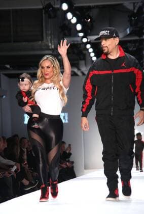 February 15, 2017 - New York, New York, U.S. - COCO and CHANEL, ICE T attend the Rookie USA Fashion Show.Skylight Clarkson Studios, NYC.February 15, 2017.Photos by , Photos Inc.2017 New York U.S. - ZUMAms4_ 20170215_zaf_ms4_044 Copyright: xSoniaxMoskowitzx
