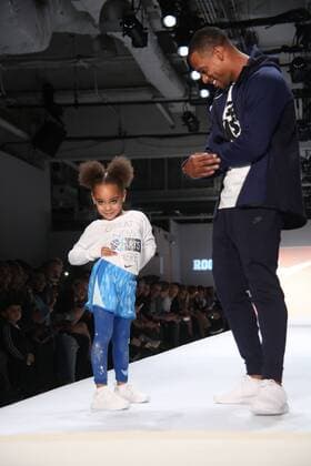 February 15, 2017 - New York, New York, U.S. - VICTOR CRUZ , KENNEDY CRUZ attend the Rookie USA Fashion Show.Skylight Clarkson Studios, NYC.February 15, 2017.Photos by , Photos Inc.2017 New York U.S. - ZUMAms4_ 20170215_zaf_ms4_070 Copyright: xSoniaxMoskowitzx
