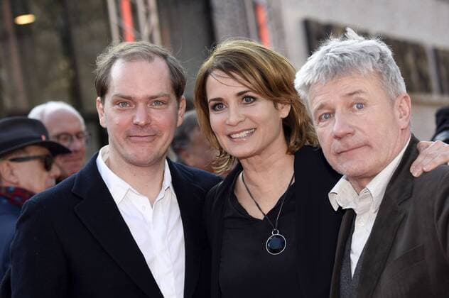 Godehard Giese, Anja Kling und Jörg Schüttauf bei der Premiere der TV-Serie Der gleiche Himmel The Same Sky auf der Berlinale 2017 67. Internationale Filmfestspiele Berlin im Haus der Festspiele. Berlin, 16.02.2017 Foto:xC.xNiehausx xFuturexImage