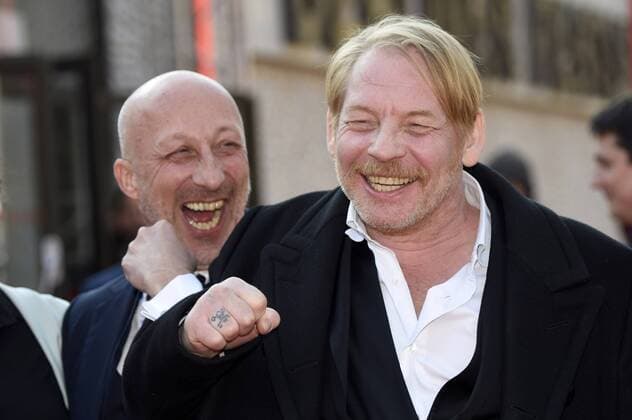 Oliver Hirschbiegel und Ben Becker bei der Premiere der TV-Serie Der gleiche Himmel The Same Sky auf der Berlinale 2017 67. Internationale Filmfestspiele Berlin im Haus der Festspiele. Berlin, 16.02.2017 Foto:xC.xNiehausx xFuturexImage