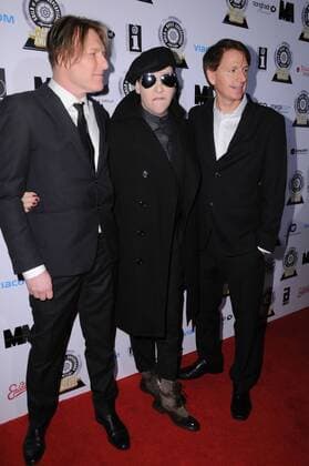 February 16, 2017 - Los Angeles, CA, United States - 16 February 2017 - Los Angeles, California - Marilyn Manson. 7th Annual Guild of Music Supervisors Awards held at The Theater at Ace Hotel. Photo Credit: AdMedia Los Angeles United States - ZUMAa123 20170216_zaa_a123_004 Copyright: xBirdiexThompsonx