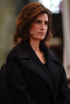 Belgische Royals anlässlich einer Messe für die Verstorbenen der Familie Princess Maria Esmeralda of Belgium pictured during a special Mass to commemorate the deceased members of the Belgian Royal Family, at the Onze-Lieve-Vrouwkerk - Eglise Notre-Dame, in Laeken-Laken, Brussels, Friday 17 February 2017.  ERICxLALMAND 05049208