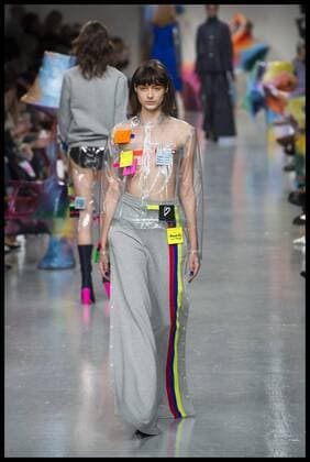. 17 02 2017. London, United Kingdom. Models walk the catwalk for the Fyodor Golan show on the opening day of London Fashion Week 2017 at 180 The Strand, London, UK,  xBenxStevensx xi-Imagesx IIM-14411-0014