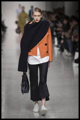 . 17 02 2017. London, United Kingdom. Eudon Choi show on opening day of London Fashion Week for Autumn Winter 2017  xStephenxLockx xi-Imagesx IIM-14410-0011