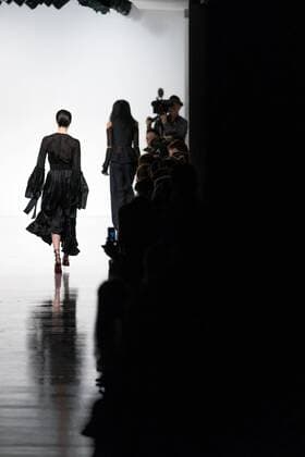 The Teatum Jones catwalk show at BFC Showspace in London for London Fashion Week. FEBRUARY 17th 2017  GBLx17347