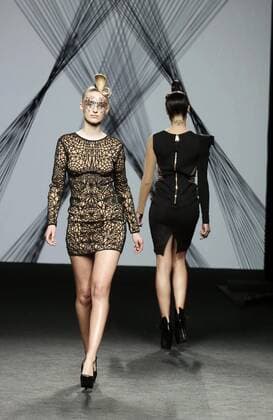 Madrid Fashion Week - Maya Hansen Modenschau Models take to the catwalk creations from the Fall Winter 2017 collection of designer Maya Hansen during the Mercedes-Benz Fashion Week Madrid (MBFWM) held at the IFEMA Congress and Events center in Madrid, 17 February 2017. THE MBFWM runs from 16 to 21 February. MADRID FASHION WEEK !ACHTUNG: NUR REDAKTIONELLE NUTZUNG!  Copyright: xZipix 20170217-636229459730082666