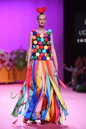 Agatha Ruiz de la Prada fashion show at Mercedes Benz Fashion Week Madrid 2017.  DiegoxPuerta