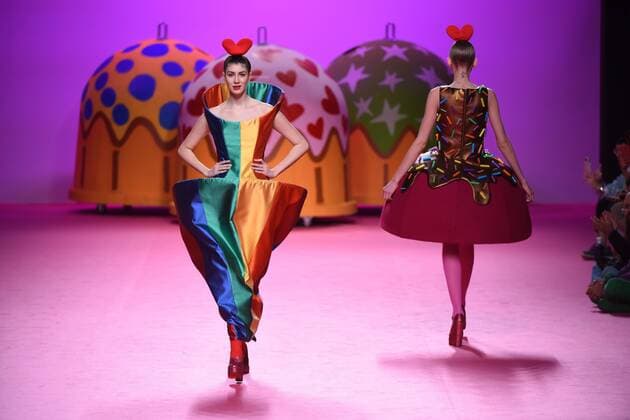Agatha Ruiz de la Prada fashion show at Mercedes Benz Fashion Week Madrid 2017.  DiegoxPuerta