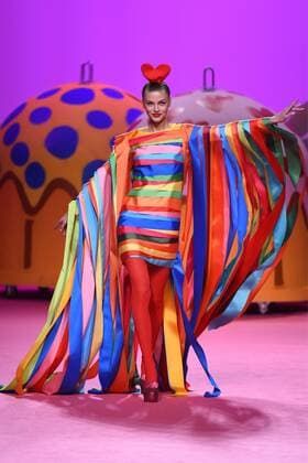 Agatha Ruiz de la Prada fashion show at Mercedes Benz Fashion Week Madrid 2017.  DiegoxPuerta