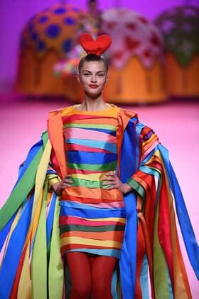 Agatha Ruiz de la Prada fashion show at Mercedes Benz Fashion Week Madrid 2017.  DiegoxPuerta