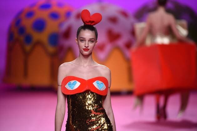 Agatha Ruiz de la Prada fashion show at Mercedes Benz Fashion Week Madrid 2017.  DiegoxPuerta