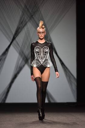 Maya Hansen fashion show at Mercedes Benz Fashion Week Madrid 2017.  DiegoxPuerta