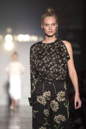 Tanya Reutt bei der Roberto Verino Fashion Show auf der Mercedes-Benz Fashion Week Madrid Autumn Winter 2017. Madrid, 16.02.2017 Tanya Reutt  Foto:xDyDxFotografosx xFuturexImage