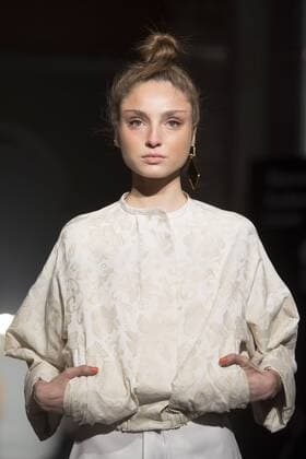 Paula Willems bei der Roberto Verino Fashion Show auf der Mercedes-Benz Fashion Week Madrid Autumn Winter 2017. Madrid, 16.02.2017 Paula Willems  Foto:xDyDxFotografosx xFuturexImage
