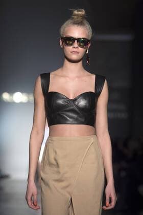 Lotta Korkala bei der Roberto Verino Fashion Show auf der Mercedes-Benz Fashion Week Madrid Autumn Winter 2017. Madrid, 16.02.2017 Lotta Korkala  Foto:xDyDxFotografosx xFuturexImage