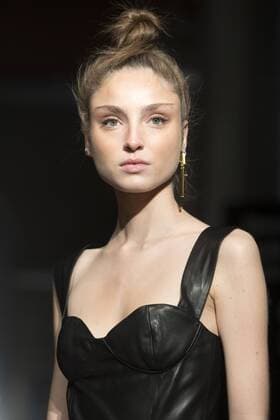Paula Willems bei der Roberto Verino Fashion Show auf der Mercedes-Benz Fashion Week Madrid Autumn Winter 2017. Madrid, 16.02.2017 Paula Willems  Foto:xDyDxFotografosx xFuturexImage