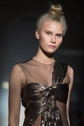 Lotta Korkala bei der Roberto Verino Fashion Show auf der Mercedes-Benz Fashion Week Madrid Autumn Winter 2017. Madrid, 16.02.2017 Lotta Korkala  Foto:xDyDxFotografosx xFuturexImage