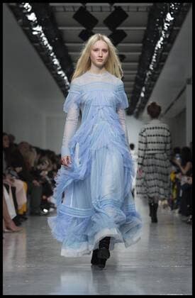 . 17 02 2017. London, United Kingdom. Models walk the catwalk at the Bora Aksu show on the opening day of London Fashion Week 2017 at 180 The Strand, London, UK,  xBenxStevensx xi-Imagesx IIM-14413-0019