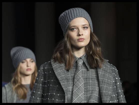 . 17 02 2017. London, United Kingdom. DAKS show on opening day of London Fashion Week for Autumn Winter 2017.  xStephenxLockx xi-Imagesx IIM-14414-0002