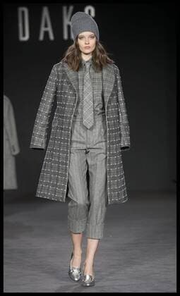 . 17 02 2017. London, United Kingdom. DAKS show on opening day of London Fashion Week for Autumn Winter 2017.  xStephenxLockx xi-Imagesx IIM-14414-0013