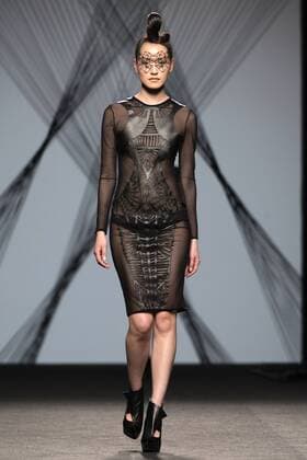 Pong bei der Maya Hansen Fashion Show auf der Mercedes-Benz Fashion Week Madrid Autumn Winter 2017. Madrid, 17.02.2017 Pong  Foto:xDyDxFotografosx xFuturexImage