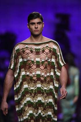 Francis Montesinos fashion show of Mercedes Benz Fashion Week Madrid 2017.  DiegoxPuerta