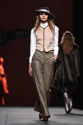 Ion Fiz fashion show at Mercedes Benz Fashion Week Madrid 2017.  DiegoxPuerta