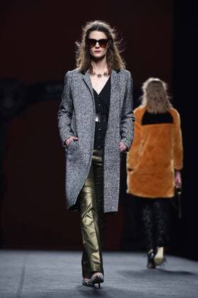 Ion Fiz fashion show at Mercedes Benz Fashion Week Madrid 2017.  DiegoxPuerta