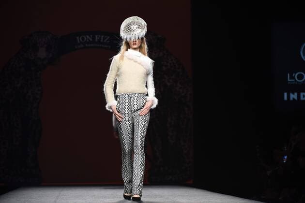 Ion Fiz fashion show at Mercedes Benz Fashion Week Madrid 2017.  DiegoxPuerta