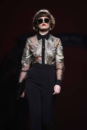 Ion Fiz fashion show at Mercedes Benz Fashion Week Madrid 2017.  DiegoxPuerta