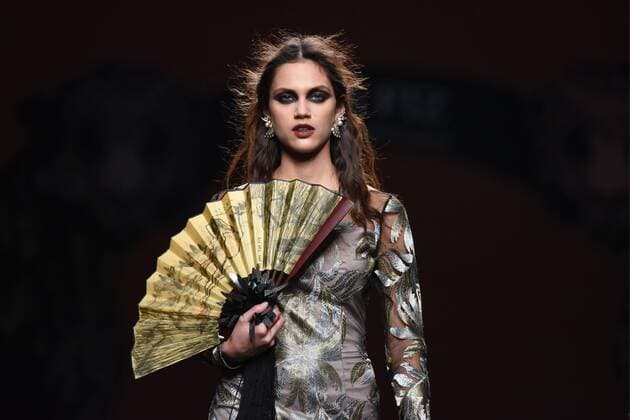Ion Fiz fashion show at Mercedes Benz Fashion Week Madrid 2017.  DiegoxPuerta