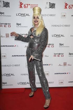 Gloria Viagra bei der Verleihung des 31. Teddy Award im Rahmen der Berlinale 2017 67. Internationale Filmfestspiele Berlin im Haus der Berliner Festspiele. Berlin, 17.02.2017 Foto:xH.xWestx xFuturexImage