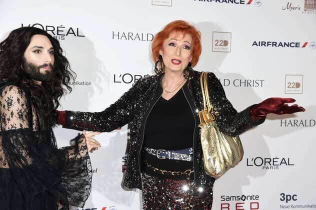 Conchita Wurst und Zazie de Paris bei der Verleihung des 31. Teddy Award im Rahmen der Berlinale 2017 67. Internationale Filmfestspiele Berlin im Haus der Berliner Festspiele. Berlin, 17.02.2017 Foto:xH.xWestx xFuturexImage