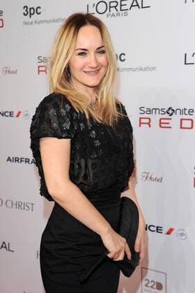 Katharine Mehrling Ankunft, roter Teppich zur 31. Preisverleihung des TEDDY AWARD im Haus der Berliner Festspiele am 17.02.2017