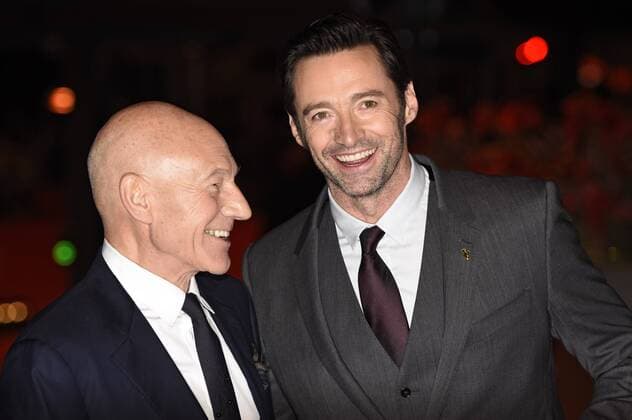 Patrick Stewart und Hugh Jackman bei der Premiere von Logan - The Wolverine auf der Berlinale 2017 67. Internationale Filmfestspiele Berlin im Berlinale Palast. Berlin, 17.02.2017 Foto:xC.xNiehausx xFuturexImage