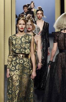 Models take to the catwalk wearing creations from the Fall Winter 2017 collection of Spanish designer Miguel Marinero on the second day of the Mercedes-Benz Fashion Week Madrid (MBFWM) held at the IFEMA Congress and Events center in Madrid, 18 February 2017. THE MBFWM runs from 16 to 21 February. MADRID FASHION WEEK !ACHTUNG: NUR REDAKTIONELLE NUTZUNG!  Copyright: xZipix GRA075 20170218-636230200140326692