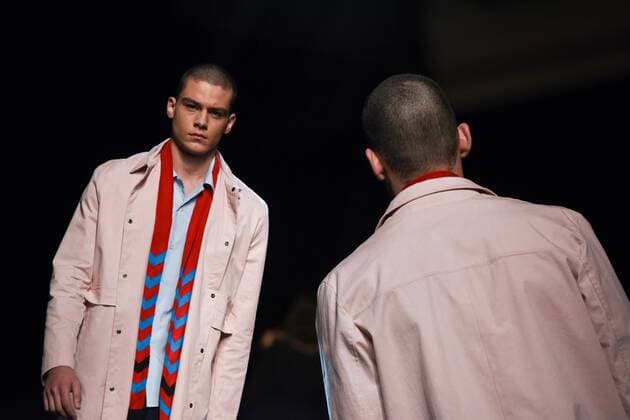 Moises Nieto fashion show at Merdeces Benz Fashion Week Madrid 2017.  DiegoxPuerta