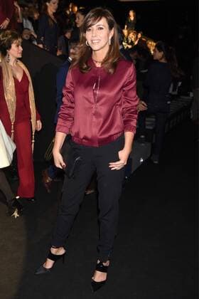 Arancha del Sol at the front row of the Roberto Torretta fashion show at Mercedes Benz Fashion Week Madrid 2017.  DiegoxPuerta
