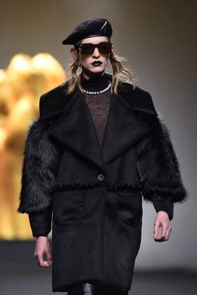 Ana Locking fashion show at Mercedes Benz Fashion Week Madrid 2017.  DiegoxPuerta