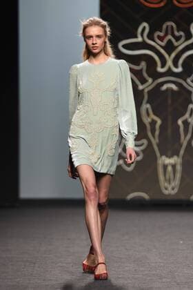 Desfile de Teresa Helbig en la Mercedes Benz Fashion Week Madrid 2017. 588 Diego Puerta Cordon Press Teresa Helbig fashion show at Mercedes Benz Fashion Week Madrid 2017. Cordon Press  DiegoxPuerta