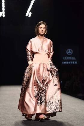 Desfile de Menchen Tomas en la Mercedes Benz Fashion Week Madrid 2017. 588 Diego Puerta Cordon Press Menchen Tomas fashion show at Mercedes Benz Fashion Week Madrid 2017. Cordon Press  DiegoxPuerta