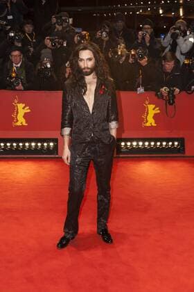 Conchita Wurst auf der Preisverleihung der Berlinale am 18.02.2017 Conchita Wurst auf der Preisverleihung der Berlinale am 18.02.2017