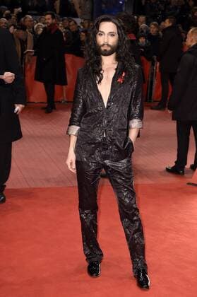 Conchita Wurst attending the closing night at the 67th Berlin International Film Festival Berlinale 2017 at Berlinale Palast on February 18, 2017 in Berlin, Germany. Foto:xF.xKernx xFuturexImage